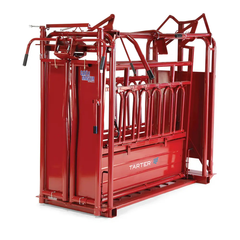 Tarter® CattleMaster Series 6 Squeeze Chute with Automatic Head Gate - CMSCA6