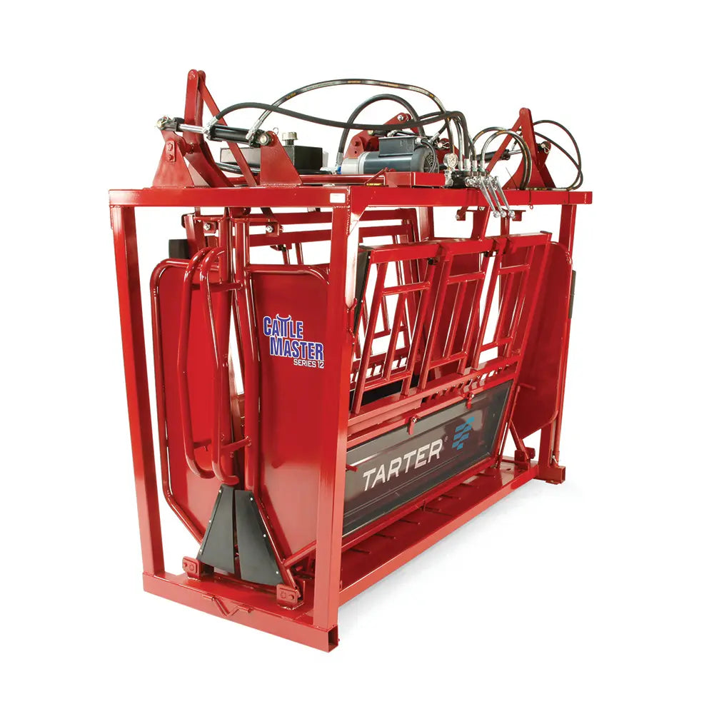 Tarter® CattleMaster Series 12 Hydraulic Squeeze Chute - CMHC12