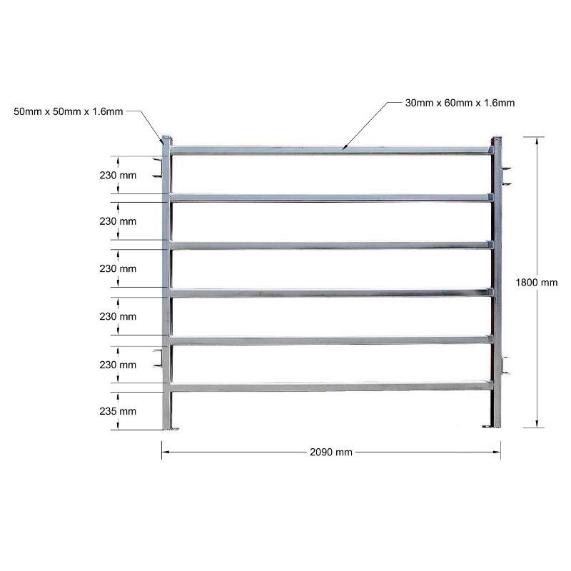 Super Rack Cattle Force Yard cattle panel