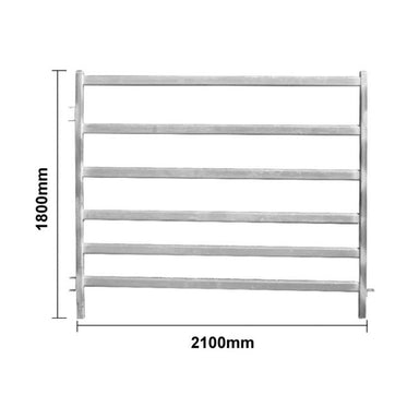Cattle Panel Structure with Dimensions