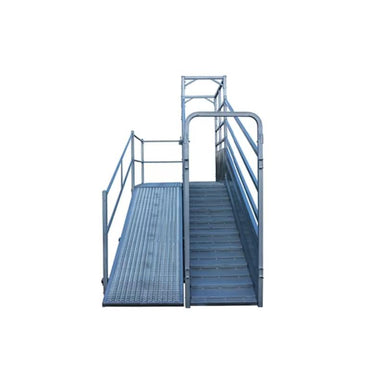 Brazzen Heavy Duty Cattle Loading Ramp front full view