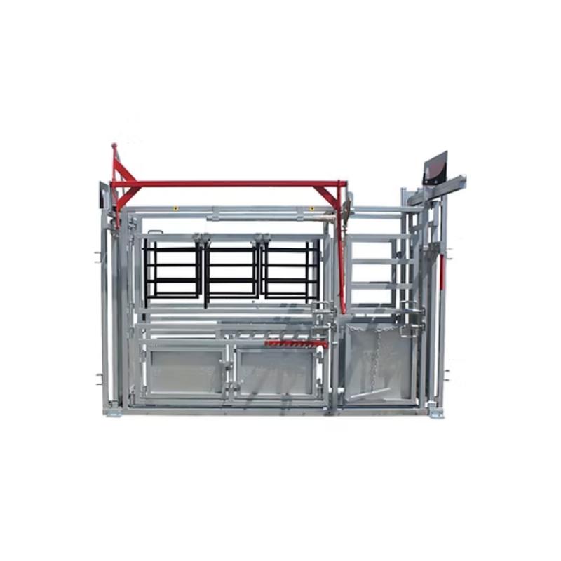 Brazzen Premium Cattle Crush side view