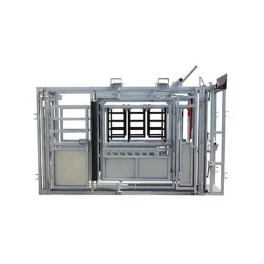 Brazzen Premium Full Squeeze Cattle Crush side view