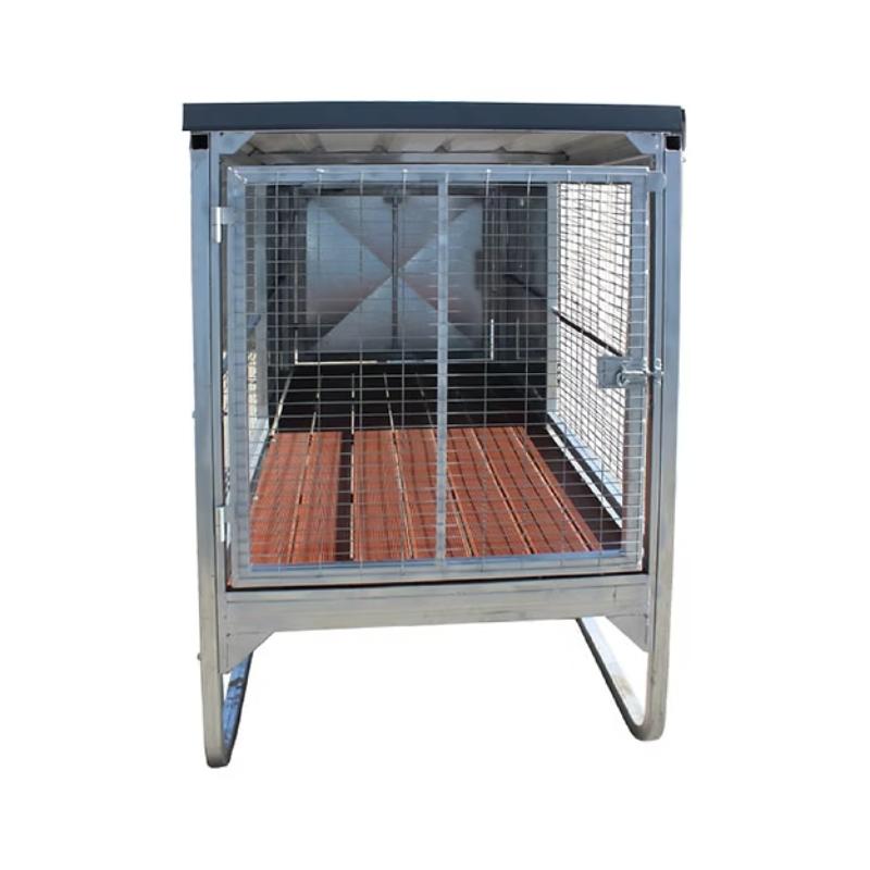 Brazzen Raised Single Dog Pen Full view