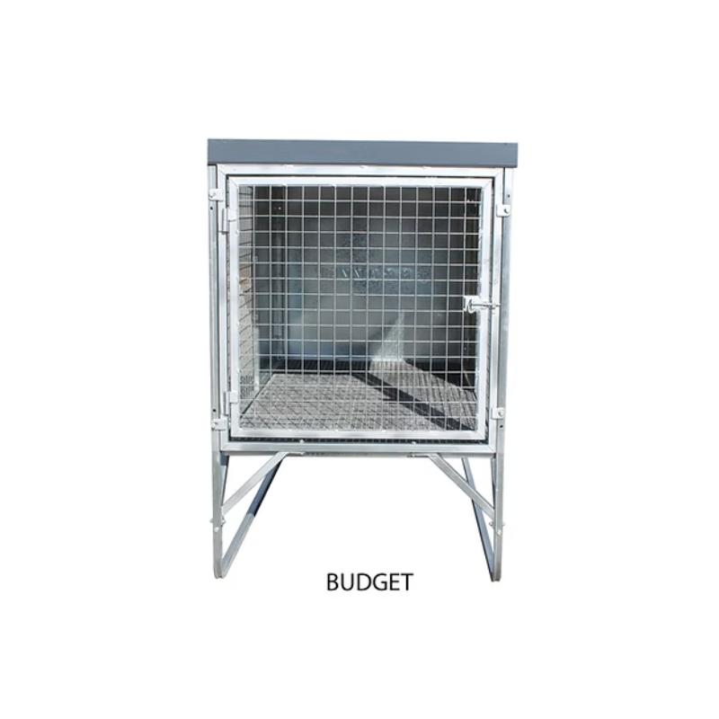 Brazzen Raised Single Dog Pen Budget full view