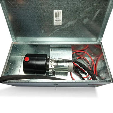 Waldos Bull Buster Hydraulic Cattle Dehorner inside the motor