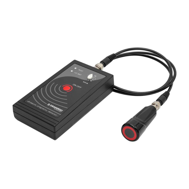 Draminski Dog Pregnancy Detector with device wired up