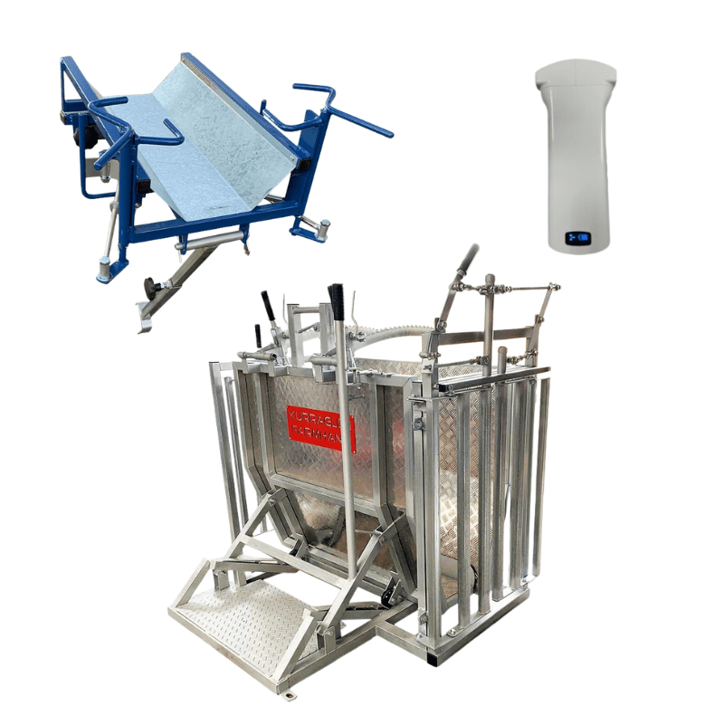 Sheep Handler Package - Sheep Handler, Lamb Marking Cradle & Sheep Pregnancy Scanner