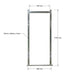 Gate Post Frame with Dimension for 100 Head Cattle Yard