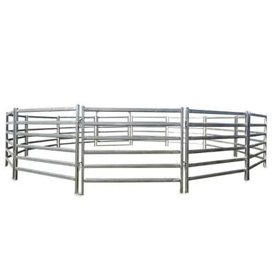 Round Yard Horse Panels Structure Setup