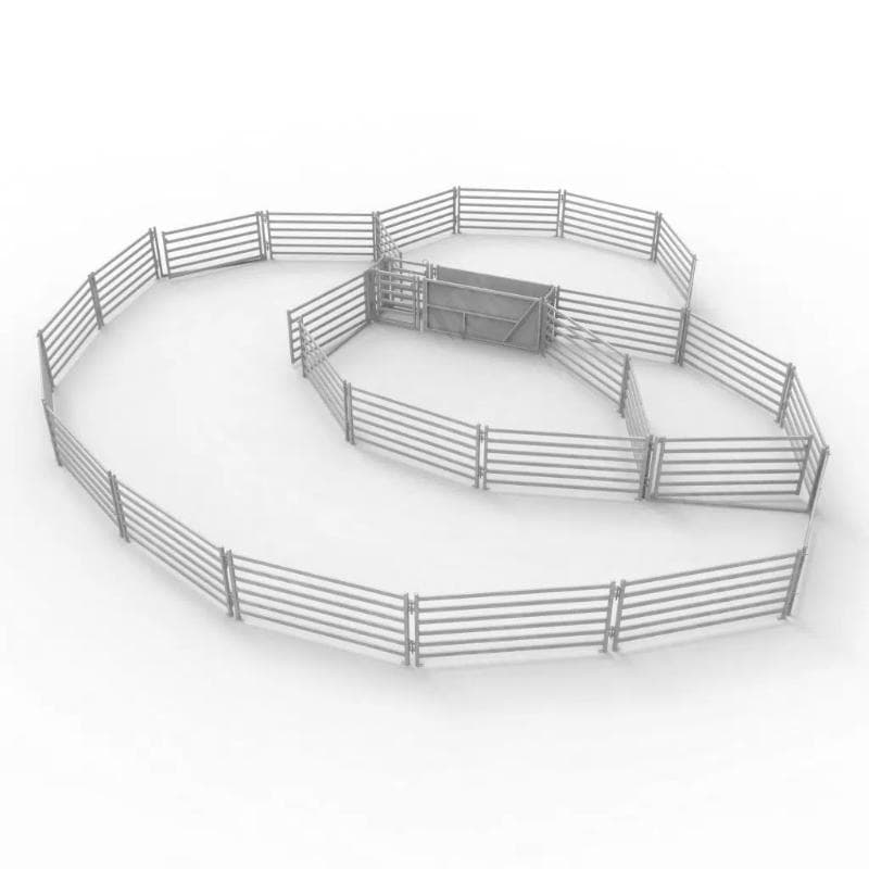 150 Head Sheep Yard Structure Layout
