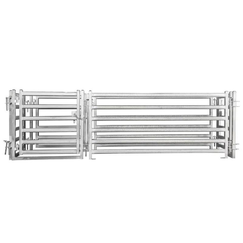 Race Panel with Swing Gate Structure for 15 Head Sheep Yard
