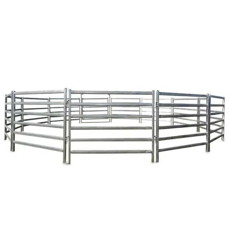 Round Yard Horse Panels Structure Setup