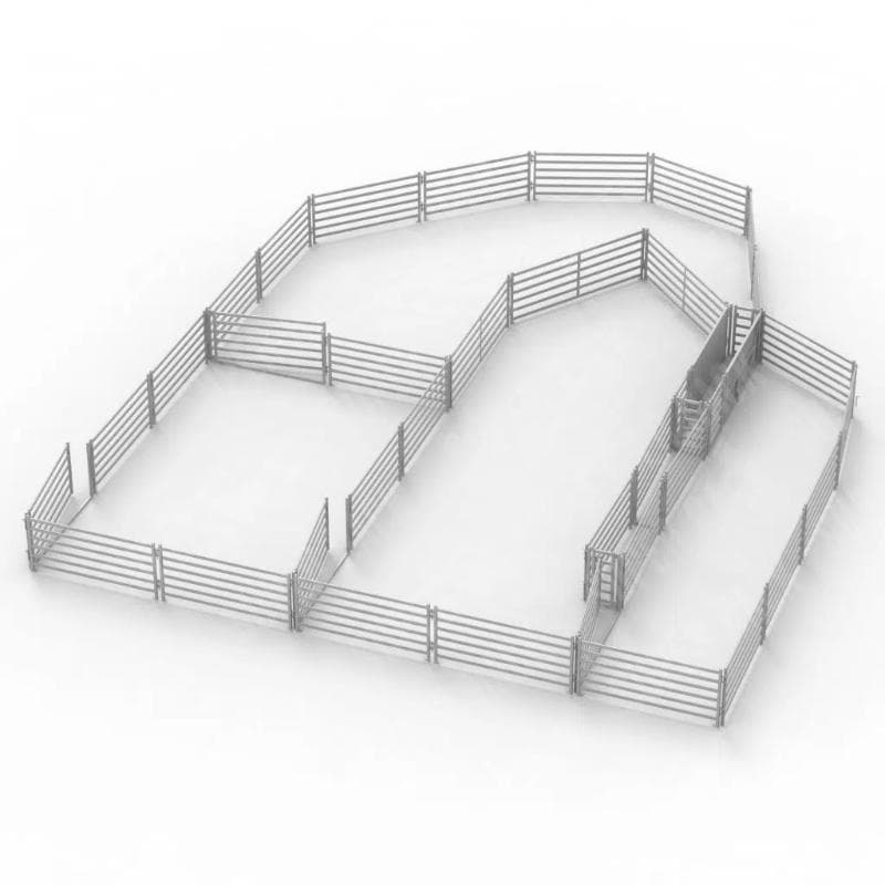 260 Head Sheep Yard Structure Layout