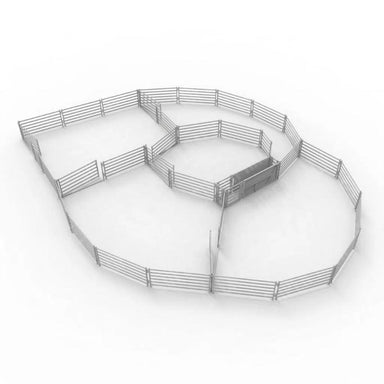 300 Head Sheep Yard Structure Layout