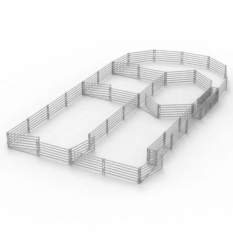 320 Head Sheep Yard Structure Layout