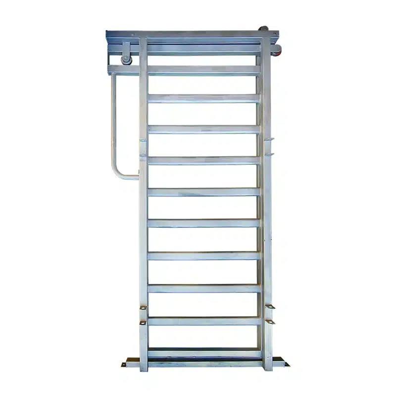 Cattle Sliding Gate Structure for 50 Head Cattle & 300 Head Sheep Yard Design