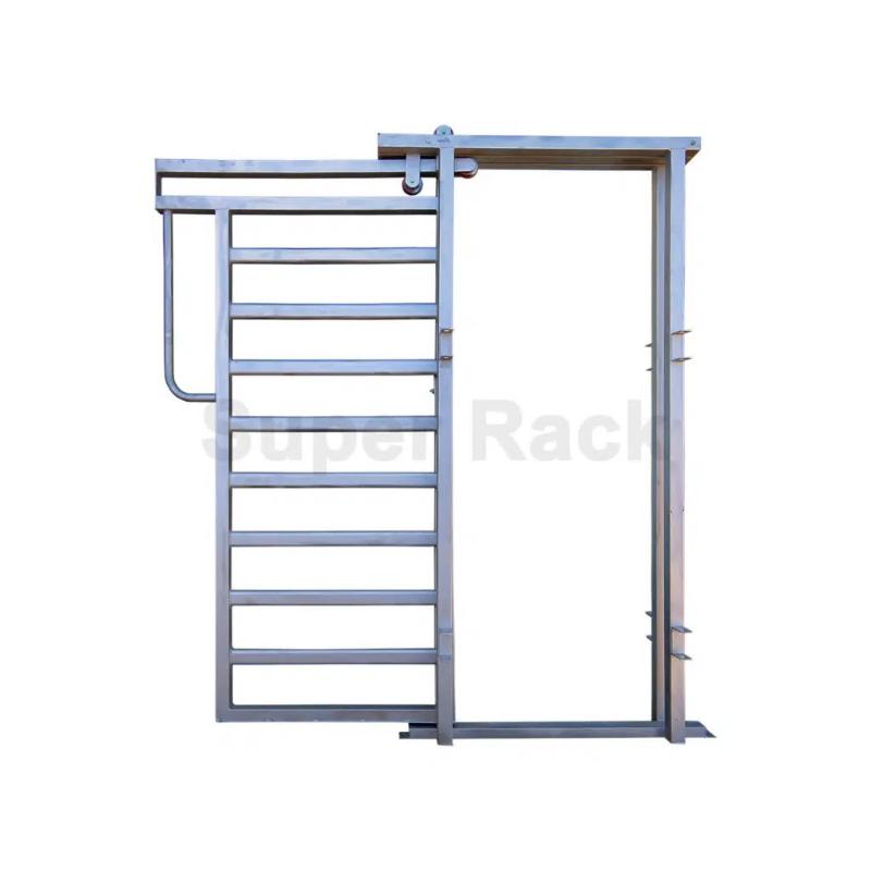 Sliding Gate Structure for 50 Head Cattle Yard