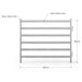 Cattle Curved Race 40 x 80mm 12 Panels Rack Dimension 