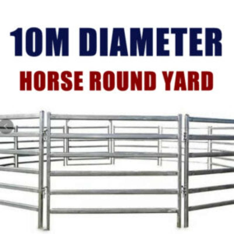 10M Horse Round Yard Complete Structure