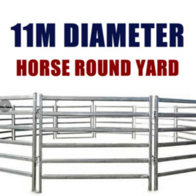 11M Horse Round Yard Complete Structure