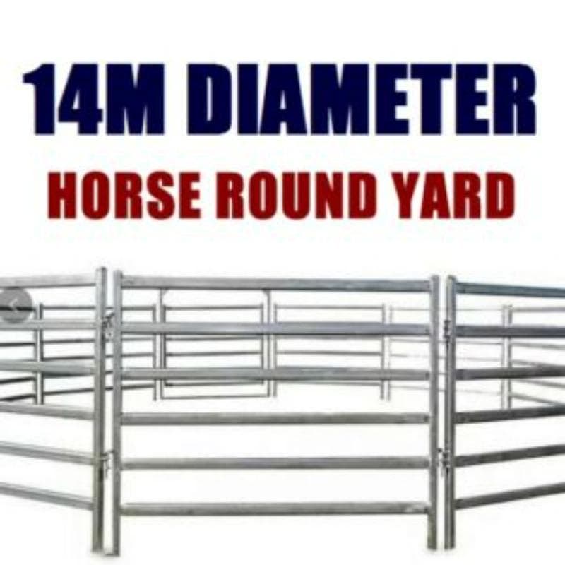 14M Horse Round Yard Complete Structure