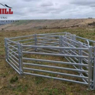 Complete Kit Structure for 15 Head Sheep Yard 3 Way Draft Module