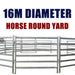 16M Horse Round Yard Complete Structure