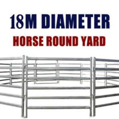 18M Horse Round Yard Complete Structure