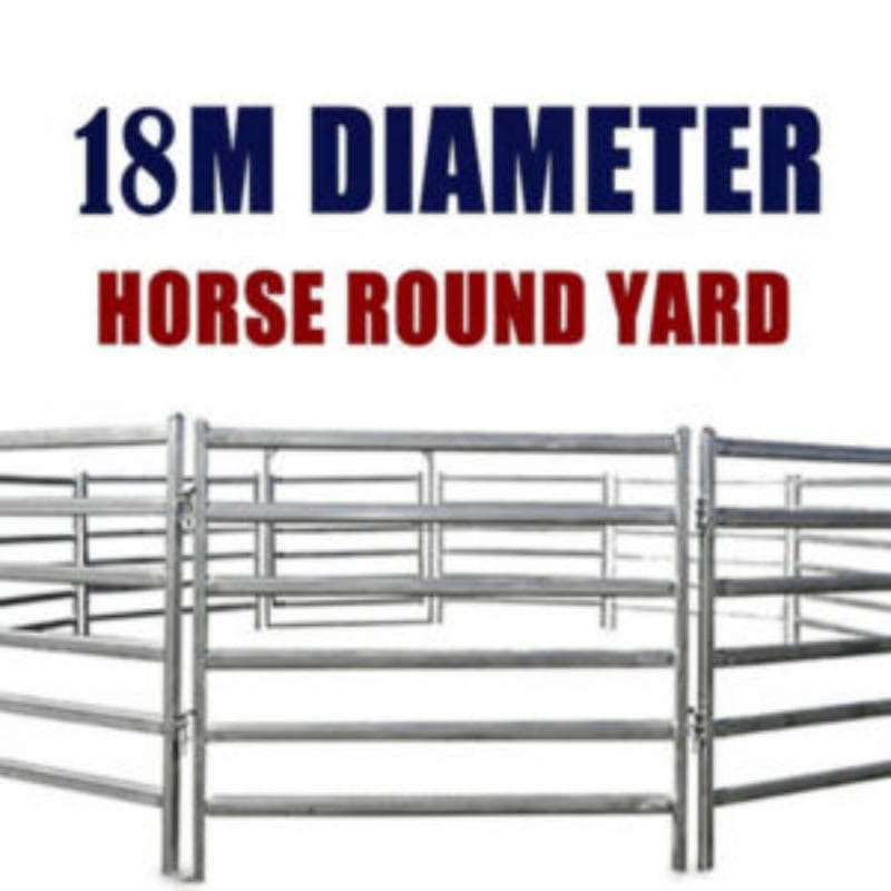 18M Horse Round Yard Complete Structure