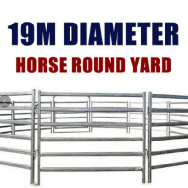 19M Horse Round Yard Complete Structure