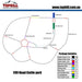 200 Head Cattle Yard Layout Plan with Dimensions