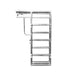 Sliding Gate Structure for 200 Head Cattle Yard