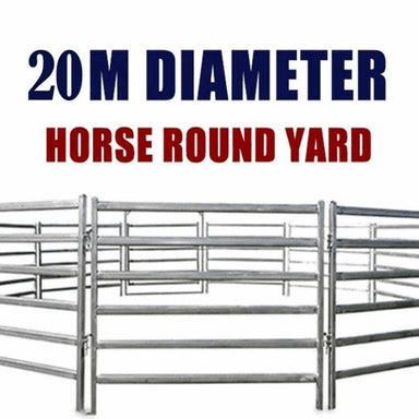 20M Horse Round Yard Complete Structure