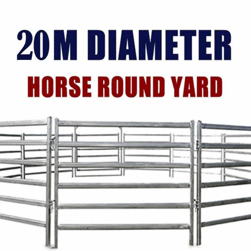 20M Horse Round Yard Complete Structure