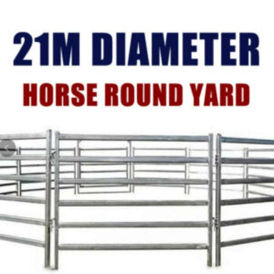 21M Horse Round Yard Complete Structure