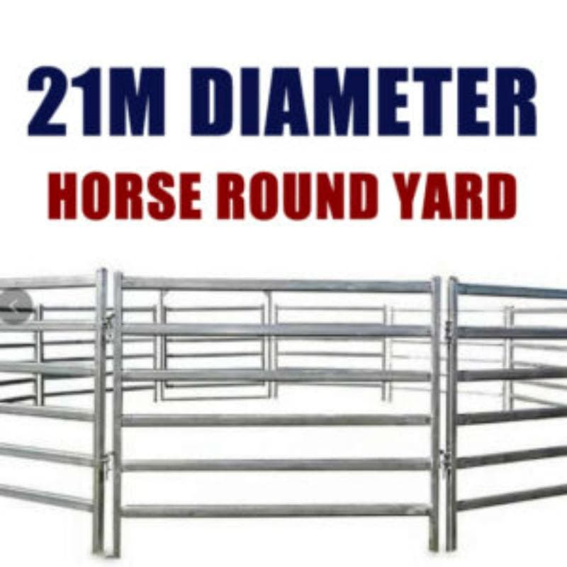 21M Horse Round Yard Complete Structure