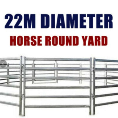 22M Horse Round Yard Complete Structure