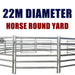 22M Horse Round Yard Complete Structure