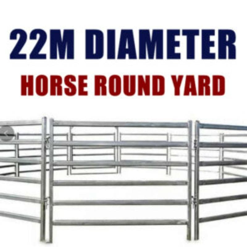 22M Horse Round Yard Complete Structure
