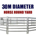 30M Horse Round Yard Complete Structure