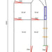 Sheep Yard Plan with Dimensions