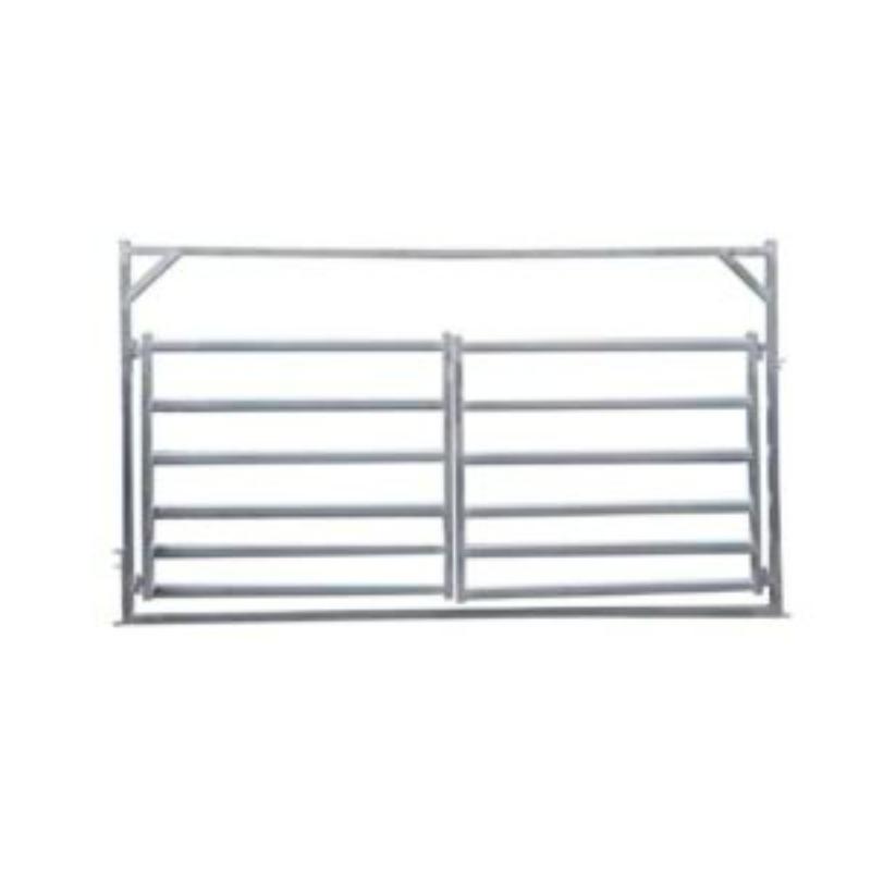 Double Cattle Gate Panel Structure for 400 Head Cattle Yard  
