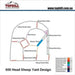 600 Head Sheep Yard Design with Dimensions