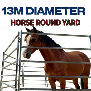 Budget 13M Horse Round Yard Pen Structure
