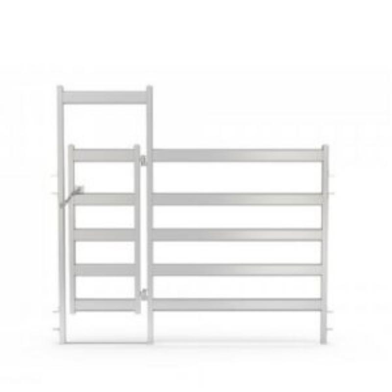 Manway Gate With Panels Structure
