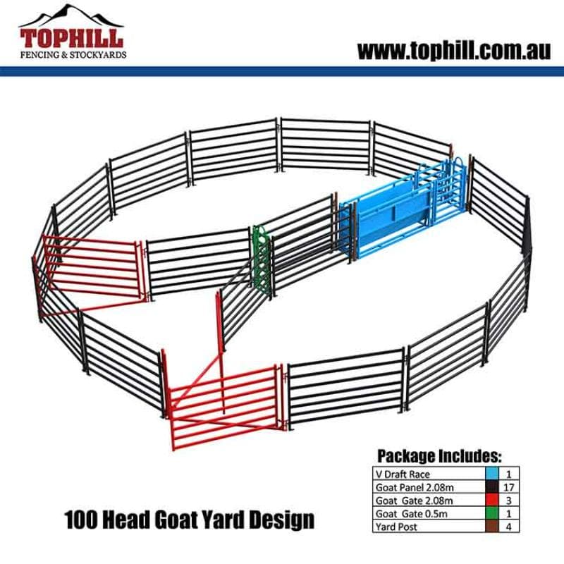 Goat Yard 100 Head System Design