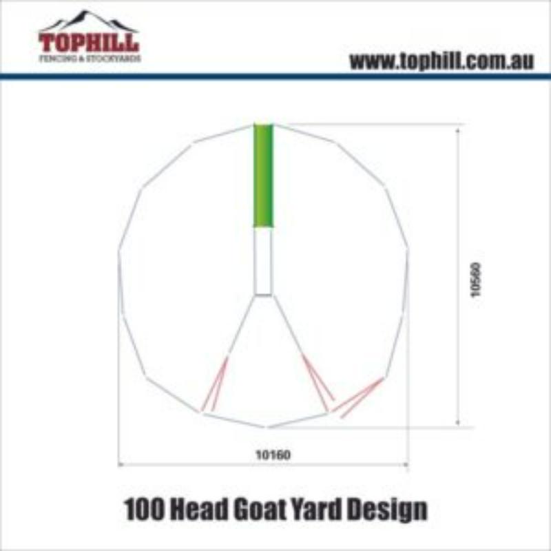 Goat Yard 100 Head Plan