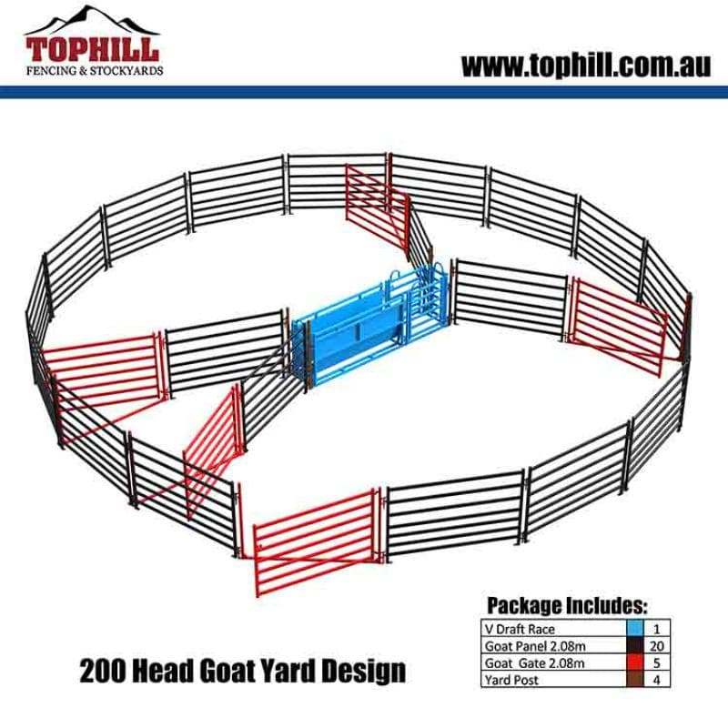 Goat Yard 200 Head System Design