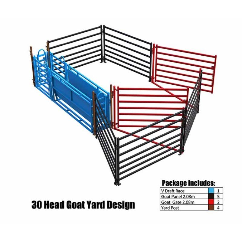 Top Hill Goat Yard 30 Head 3D